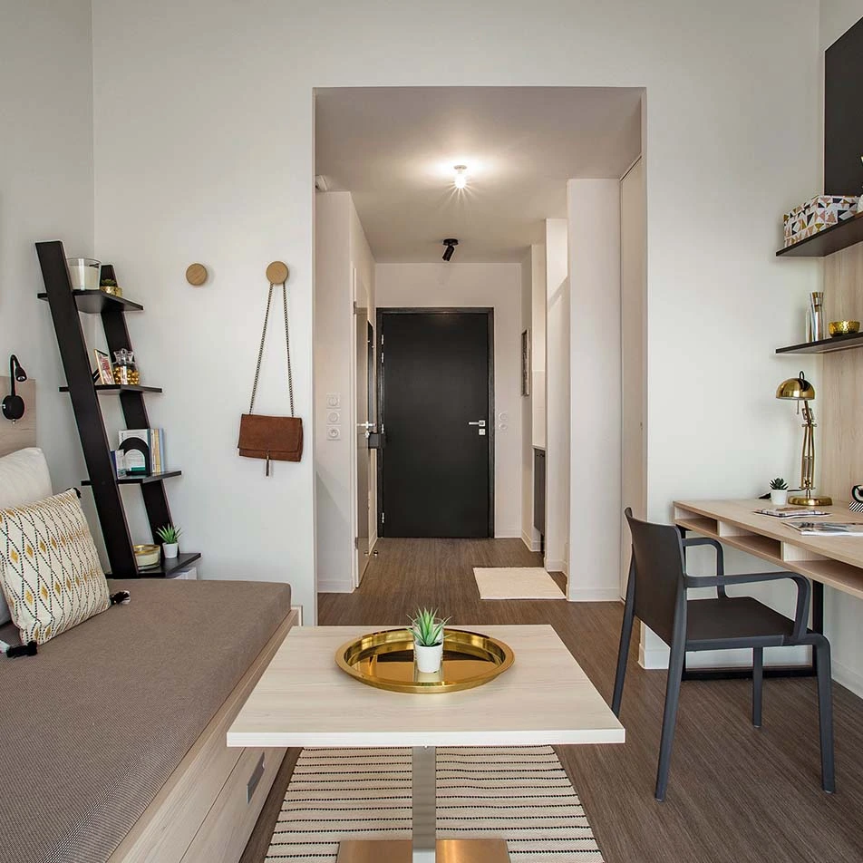 Chambre studio So Campus Les Belles Années Paris — logement étudiant neuf