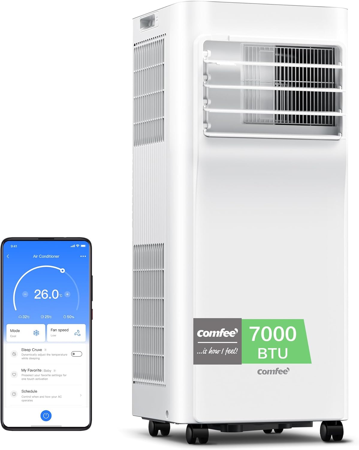 Comfee Breezy Cool 2.6 climatiseur mobile alternative Epicooler