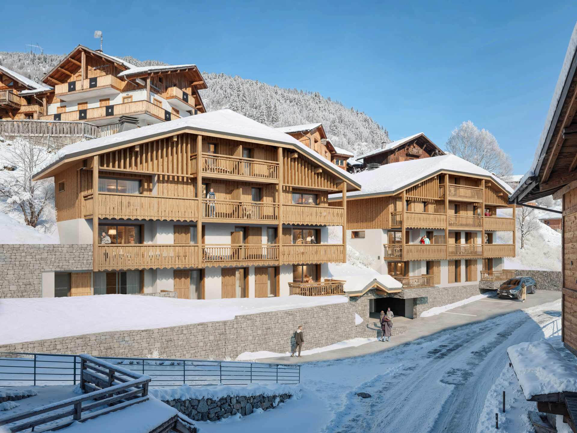 Programme neuf Bel'hameau à Puilboreau, appartements et maisons près de La Rochelle